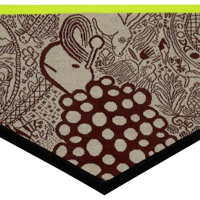 Nadur Bandana Scarf (tan/black/yellow)